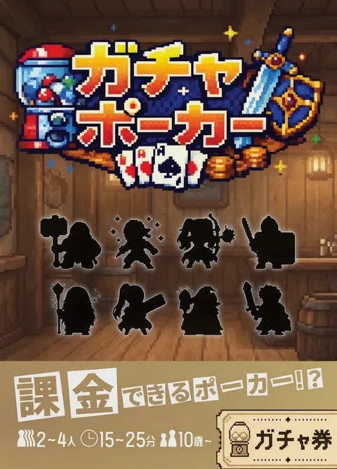 ガチャポーカーのパッケージ